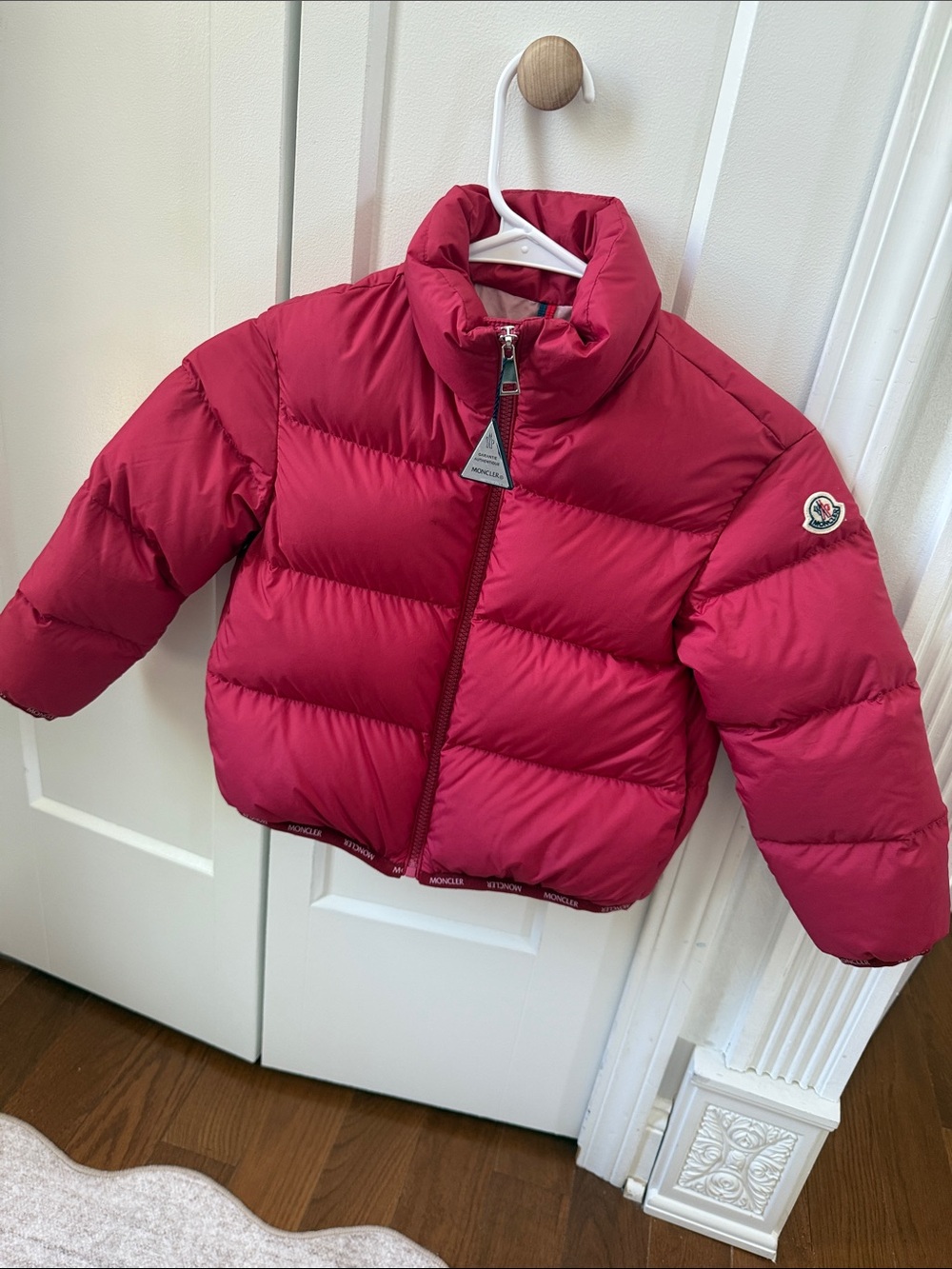Moncler Little Boy/Girl Red Puffer Jacket